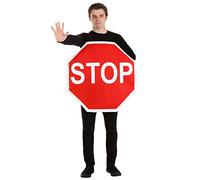 M&R TOY CO., LTD Adult Stop Sign Fancy Dress Costume Standard
