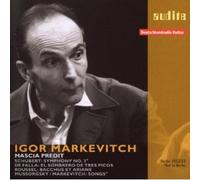M./RIASSO/MARKEVITCH,I. PREDIT - SINF.3/DER DREISPITZ/BACCHUS ET ARIANE CD NEUF