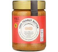 M & S Beurre de cacahuète Crunchy 340 g | Lot de 2