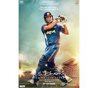 M.S. Dhoni The Untold Story Ntsc Dvd Single Disc