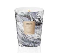 M&SENSE Bougie parfumée 400g|Eucalyptus Menthe|75h de combustion |Bougie Decorative naturelles en cire de soja|Aromathérapie relaxante|Cadeau pour femme & homme,Modern Marble Jar
