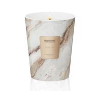 M&SENSE Bougie parfumée 400g|Noir Air|75h de combustion |Bougie Decorative naturelles en cire de soja|Aromathérapie relaxante|Cadeau pour femme & homme,Modern Marble Jar