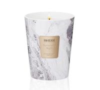 M&SENSE Bougie parfumée 400g|Nuit d'été|75h de combustion |Bougie Decorative naturelles en cire de soja|Aromathérapie relaxante|Cadeau pour femme & homme,Modern Marble Jar