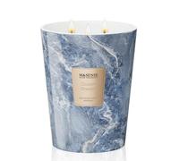 M&SENSE Bougie parfumée 990g|Brise marine|150h de combustion & 3 mèches|Bougie Decorative naturelles en cire de soja|Aromathérapie relaxante|Cadeau pour femme & homme,Modern Marble Jar