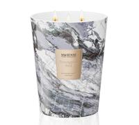 M&SENSE Bougie parfumée 990g|Eucalyptus Menthe|150h de combustion & 3 mèches|Bougie Decorative naturelles en cire de soja|Aromathérapie relaxante|Cadeau pour femme & homme,Modern Marble Jar