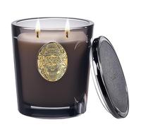 M&SENSE Bougie Parfumée Bois de Oud,560g Bougie Parfumée en Pot Bougie de Soja Naturelle,110 Heures de Combustion,Cadeaux Bougies Cadeau Anniversaire Pour Femmes & Hommes