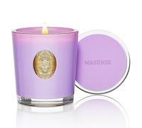 M&SENSE Bougie Parfumée en Pot Fleur de Lilas, Bougie de Soja Naturelle Non Toxique,290g 10.2 oz,55 Heures de Combustion,Cadeau Parfait Pour Femme,Bougies Décoratives Colorées