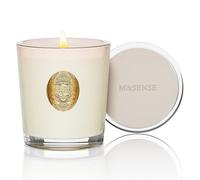 M&SENSE Bougie Parfumée en Pot Jasmin, Bougie de Soja Naturelle Non Toxique,290g 10.2 oz,55 Heures de Combustion,Cadeau Parfait Pour Femme,Bougies Décoratives Colorées