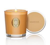 M&SENSE Bougie Parfumée en Pot SantalWoods, Bougie de Soja Naturelle Non Toxique,290g 10.2 oz,55 Heures de Combustion,Cadeau Parfait Pour Femme,Bougies Décoratives Colorées