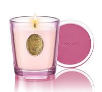 M&SENSE Bougie Parfumée Jasmine Garland,260g Bougie Parfumée en Pot Bougie de Soja Naturelle,50 Heures de Combustion,Cadeaux Bougies Cadeau Anniversaire Pour Femmes & Hommes