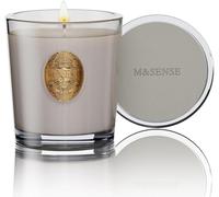 M&SENSE Bougie Parfumée Noix de coco,260g Bougie Parfumée en Pot Bougie de Soja Naturelle,50 Heures de Combustion,Cadeaux Bougies Cadeau Anniversaire Pour Femmes & Hommes