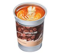 M&SENSE Bougie Parfumées Cappuccino, Bougie aux Notes Douces de Lait et Café, Idéale pour le Relax à la Maison ou en SPA, Longue Durée 99 Heures, 460g