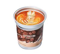 M&SENSE Bougie Parfumées Cappuccino, Bougie aux Notes Douces de Lait et Café, Idéale pour le Relax à la Maison ou en SPA, Longue Durée 73 Heures, 350g