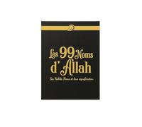 M&Style Cartes des 99 Noms d'Allah - Noir