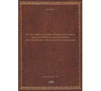 M. T. Ciceronis De finibus bonorum et malorum libri I et II (Nouvelle édition publiée avec une intro