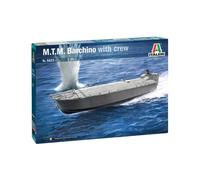 M.t.m. Barchino With Crewmaquette Bateau M.t.m. Barchino With Crew Italeri 5623