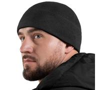 M-Tac Bonnet de montre en polaire - Bonnet tactique d'hiver avec Slimtex, noir, Taille S