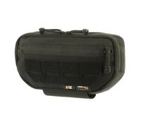 M-Tac Gen II Elite Sac banane tactique - Cordura 1000D MOLLE Sac banane avec Velcro découpé au laser, 2 compartiments, évacuation de la pluie, montage rapide sous plaque Carrier pour EDC et militaire