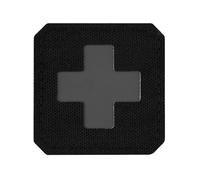 Patch médical Medic Cross Laser Cut M-Tac - Black/Grey