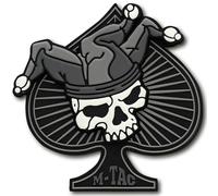 Patch Ace Of Spades 3D PVC M-Tac - Black/White