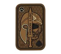 M-Tac Morale Patches Nordic Invasion - Patch tactique militaire 3D en PVC - Til Valhall (Coyote)