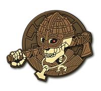 M-Tac Morale Patches Undead Viking Tactical Army Patch 3D PVC, Coyote