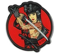 M-Tac Morale Sticker 3D Tactical Girl - Autocollant 3D - Autocollant tactique militaire pour ordinateur portable, tablette, téléphone, ordinateur portable, pare-chocs de voiture, casque rigide (#3