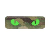 M-Tac Patch œil de chat découpé au laser - Vert multicam