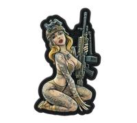 M-Tac Patch Tactical Girl #5 PVC scandinave