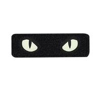 M-Tac Patchs de morale tactique œil de chat avec attaches à crochets (noir/GID)