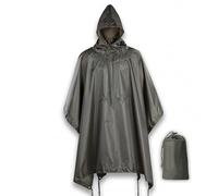 M-Tac Poncho de pluie RipStop – Imperméable tactique militaire – Olive
