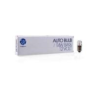 M-Tech Ampoules halogènes 12 V BA9S T2W Blister de 10 unités, argent