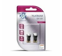 M-Tech Ampoules LED blanches 12 V W5 W
