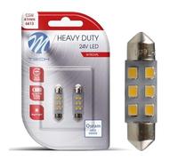 M:Tech BOMBILLAS LED BLANCO PLAFON 41 mm 24 V C5W/C10W
