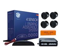 M-Tech cp4b Aide au stationnement 4 capteurs avec écran et Haut-Parleur Noir