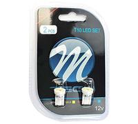 MTech Ampoule LED LB017W – W5W T10 (W2.1x9.5d) 12V 0,32 W Blanc – 2x