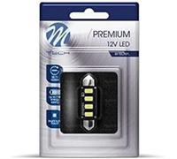 M-Tech lb335 W ampoules lED 12 V C5 W - SV8.5, Blanc