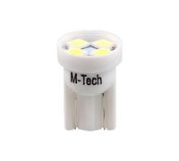 M-Tech lb917 W blister 2 x LED W5 W 4 x SMD3528 24 V, Blanche