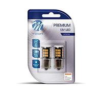 2 Ampoules Led Ba15s 48xsmd2835 Blanc 12v Osram