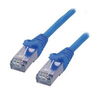 MCL Samar Cordon de raccordement Eco RJ-45 mâle-mâle 5 m CAT6 F/UTP moulé sans crochet bloqué bleu