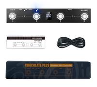 M-VAVE Chocolate Plus contrôleur Midi sans fil clavier 4 boutons interrupteur au pied prend en charge la pièce de fonction de contrôle d'interface hôte MIDI CHOCOLATE PLUS