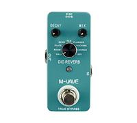 M-Vave - Pédale de réverbération numérique pour guitare électrique - Pédale d'effets de réverbération compacte avec True Bypass pour ambiance, studio et performances live