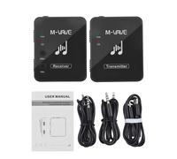 M-VAVE SWS10 2.4GHz Sans Fil Écouteur Moniteur Système De Transmission USB Rechargeable Émetteur et Récepteur Soutien Mono/Stéréo - Type WP-10