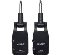 M-VAVE Système de guitare sans fil - Récepteur émetteur de guitare supérieur avec technologie sans fil 2.4G, améliorant vos performances musicales sans câble