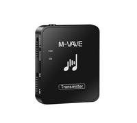 M-VAVE WP-10 2.4GHz Sans Fil Écouteur Moniteur Système Rechargeable Émetteur Récepteur Soutien Stéréo Mono Statique Fonction - Type Black Transmitter