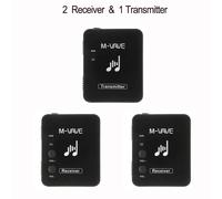 M-VAVE WP-10 2.4GHz Sans Fil Écouteur Moniteur Système Rechargeable Émetteur Récepteur Soutien Stéréo Mono Statique Fonction - Type 2RE 1TR