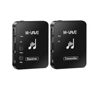 M-VAVE WP-10 Récepteur émetteur de retour d'oreille sans fil 2,4 GHz Système de transmission de casque sans fil rechargeable