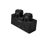 M-Vave WP-12 - Système de Monitoring Intra-auriculaire sans Fil - Transmission Audio 2,4 GHz, 24 bits/48 kHz, portée 30 m, Longue durée de Vie de la Batterie, Modes Multiples