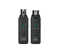 M-VAVE WP-7 Microphone Sans Fil 2,4 G, Émetteur-Récepteur XLR, Système de Microphone Sans Fil pour Microphones Dynamiques à Double Canal