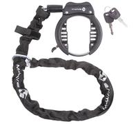 M-Wave 231451 Antivol Pour Bicyclettes Noir 1000 Mm